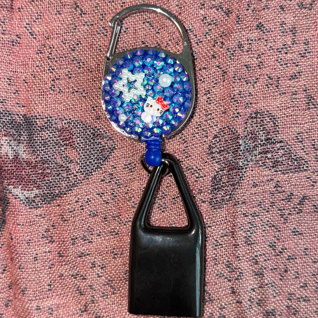 Clip-on Retractable Lighter Leash - Hello Kitty