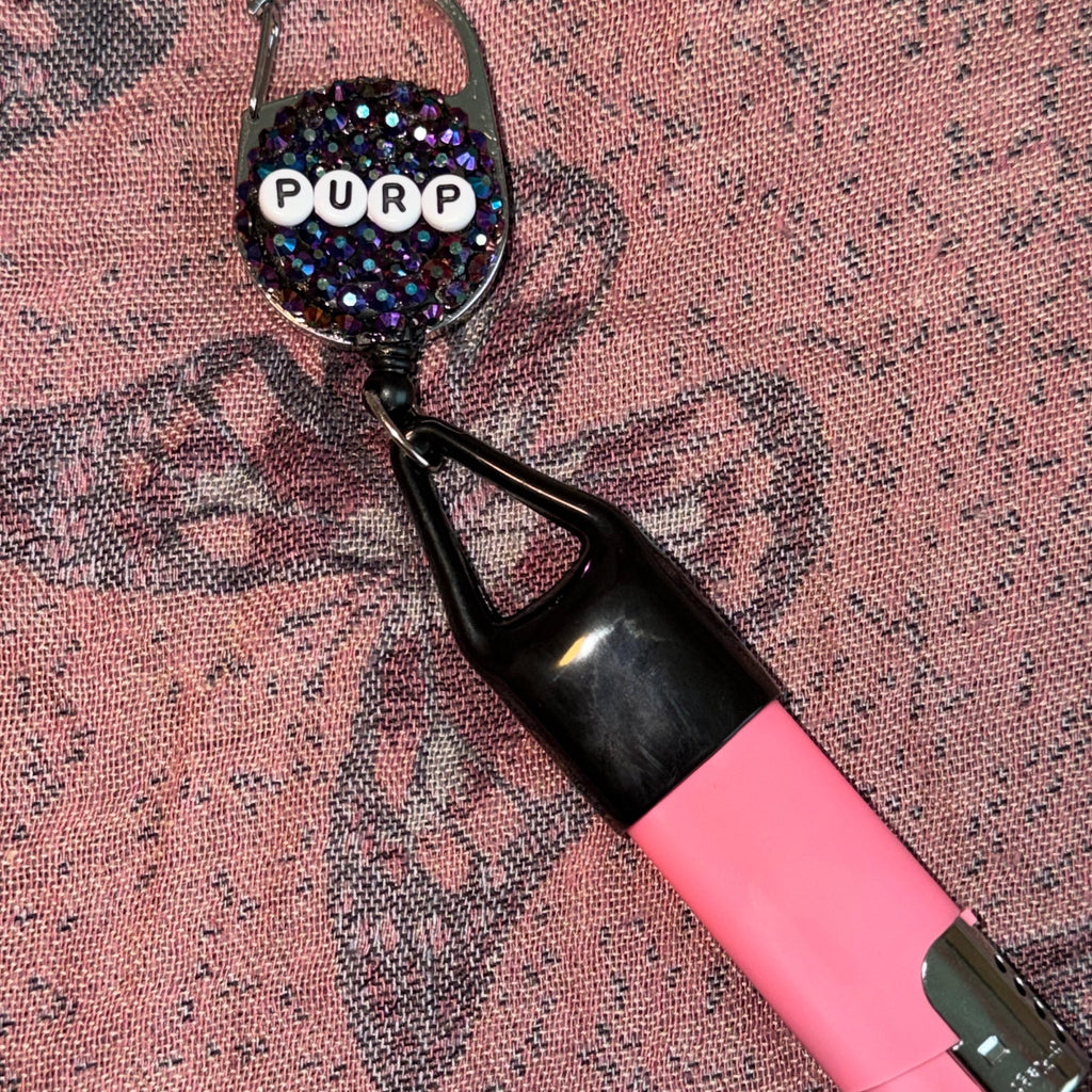 Clip-on Retractable Lighter Leash - Purp💜